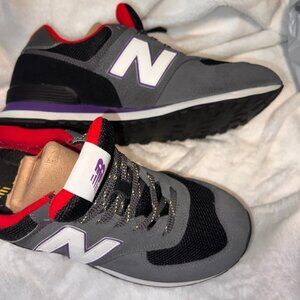 New Balance 574 "RAPTORS" Grey Black Purple ML574UC2